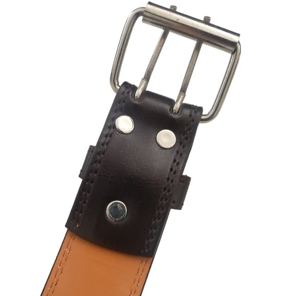 Men's Double Prong Belt Size 38-40" - Picture 4 of 6
